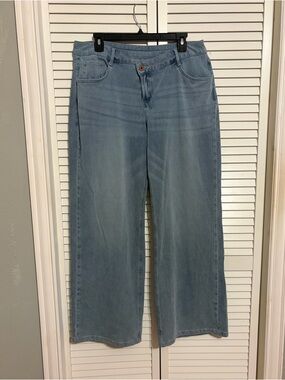 NWOT Halara Flex Asymmetric Low Rise Baggy Wide Leg